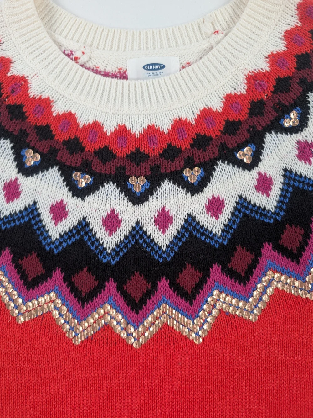 Old Navy Holiday Crewneck Sweater